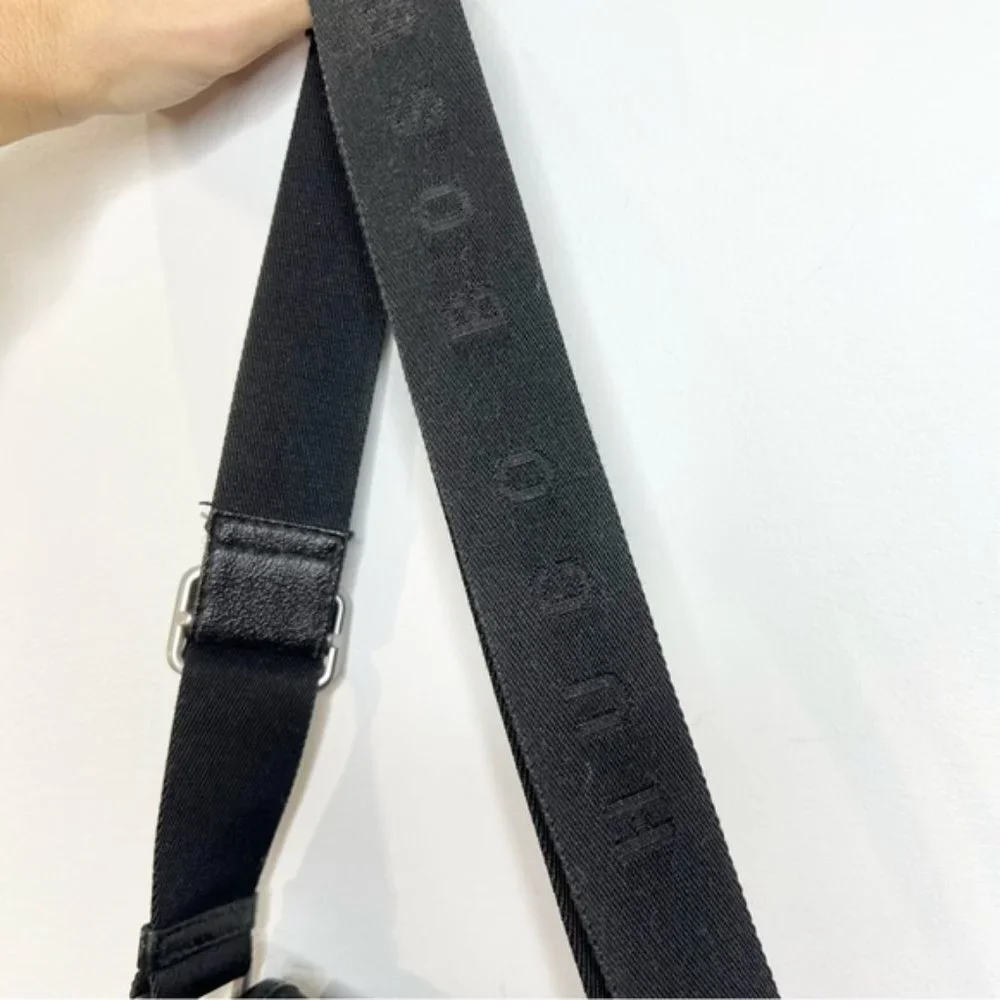 BOSS Hugo Boss black crossbody flap messenger bag - Picture 9 of 16